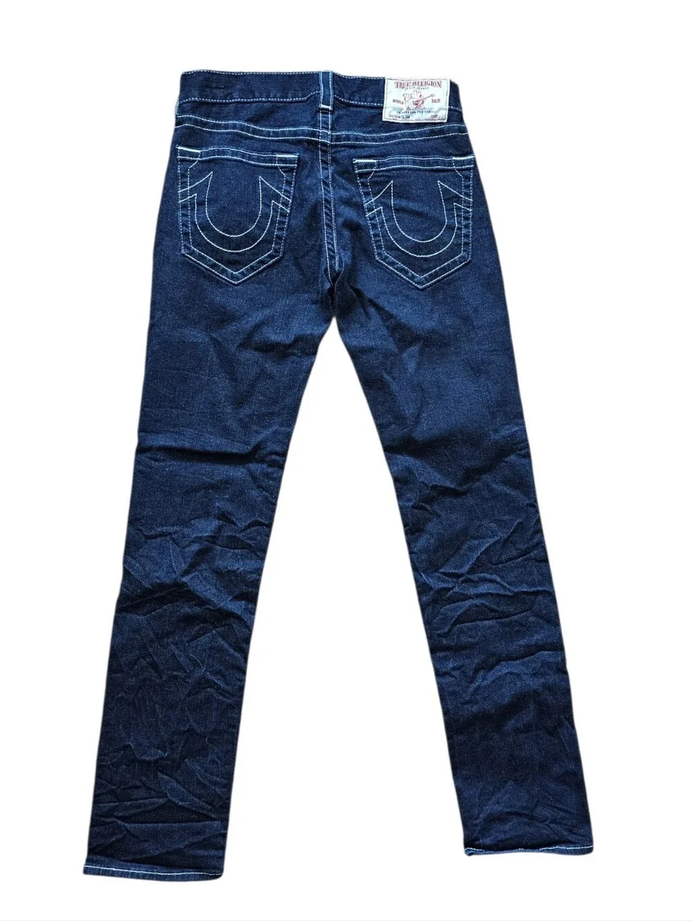 True Religion Slim Naturaline Body Rinse Stretch Slim Fit Denim Jeans Men 31